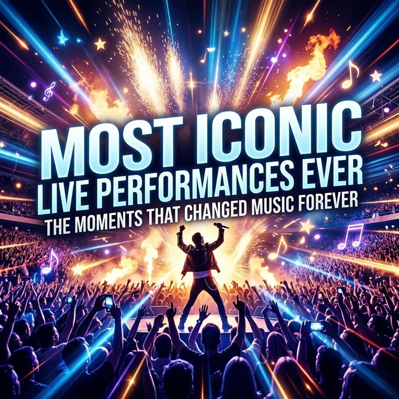 Most Iconic Live Performances Ever — The Moments That Stopped Time and Changed Music Forever