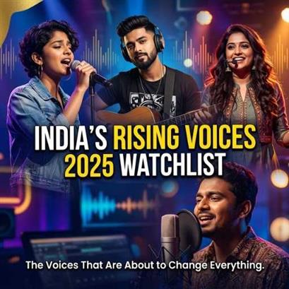 Upcoming Indian Singers to Watch in 2025 — The Voices That Are About to Change Everything