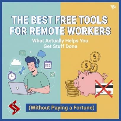 The Best Free Tools for Remote Workers: What Actually Helps You Get Stuff Done (Without Paying a Fortune)