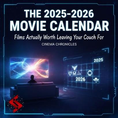 The 2025-2026 Movie Calendar: Films Actually Worth Leaving Your Couch For