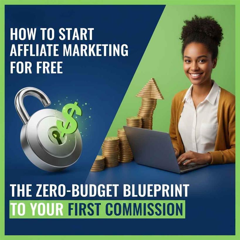 How to Start Affiliate Marketing for Free: The Zero-Budget Blueprint to Your First Commission