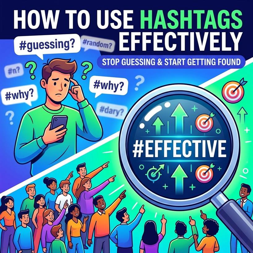 How to Use Hashtags Effectively — Stop Guessing and Start Getting Found